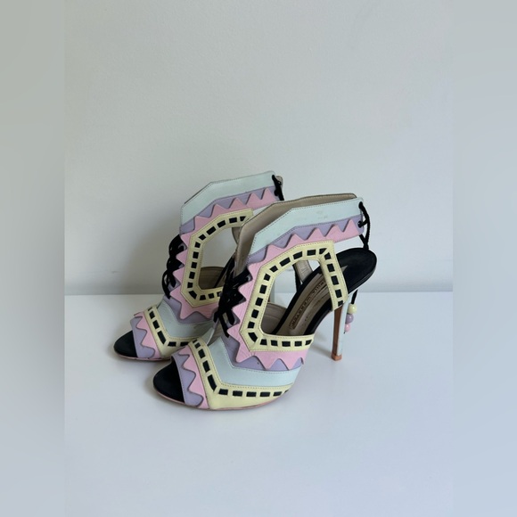 Sophia Webster Pastel Stilleto Sandals in EU 40 - Fits like US 9/9.5 - Picture 2 of 5
